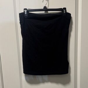 H&M Classic Black Strapless Top